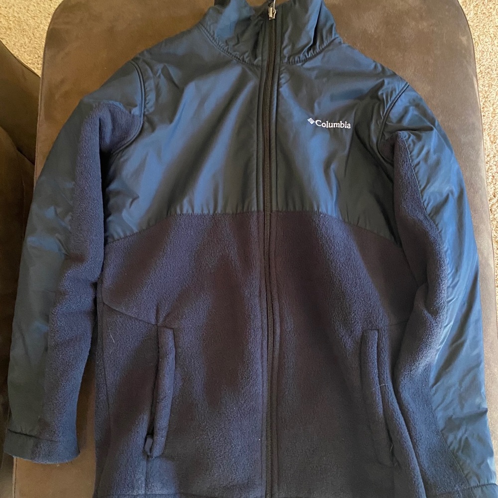 Black Columbia boys jacket